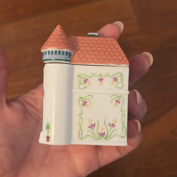 LENOX SPICE VILLAGE Vintage 1989 Saffron Spice Jar Never Used - Picture 2 of 6